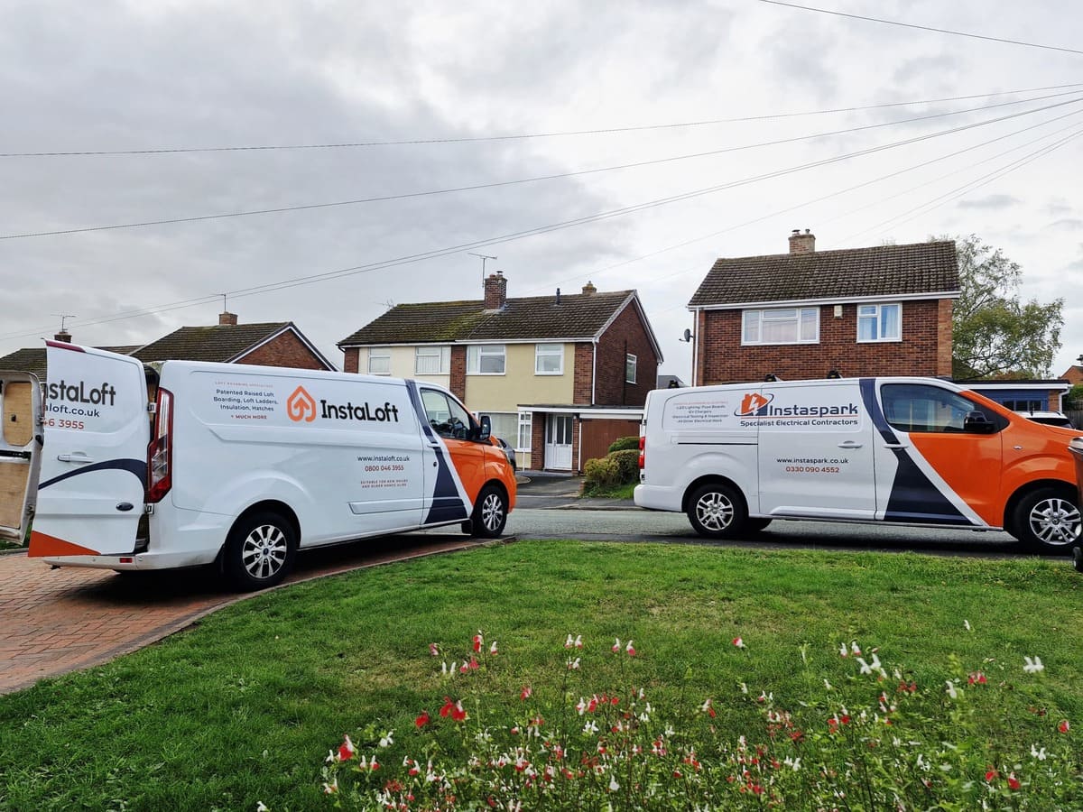 instaloft loft boarding installation team vans